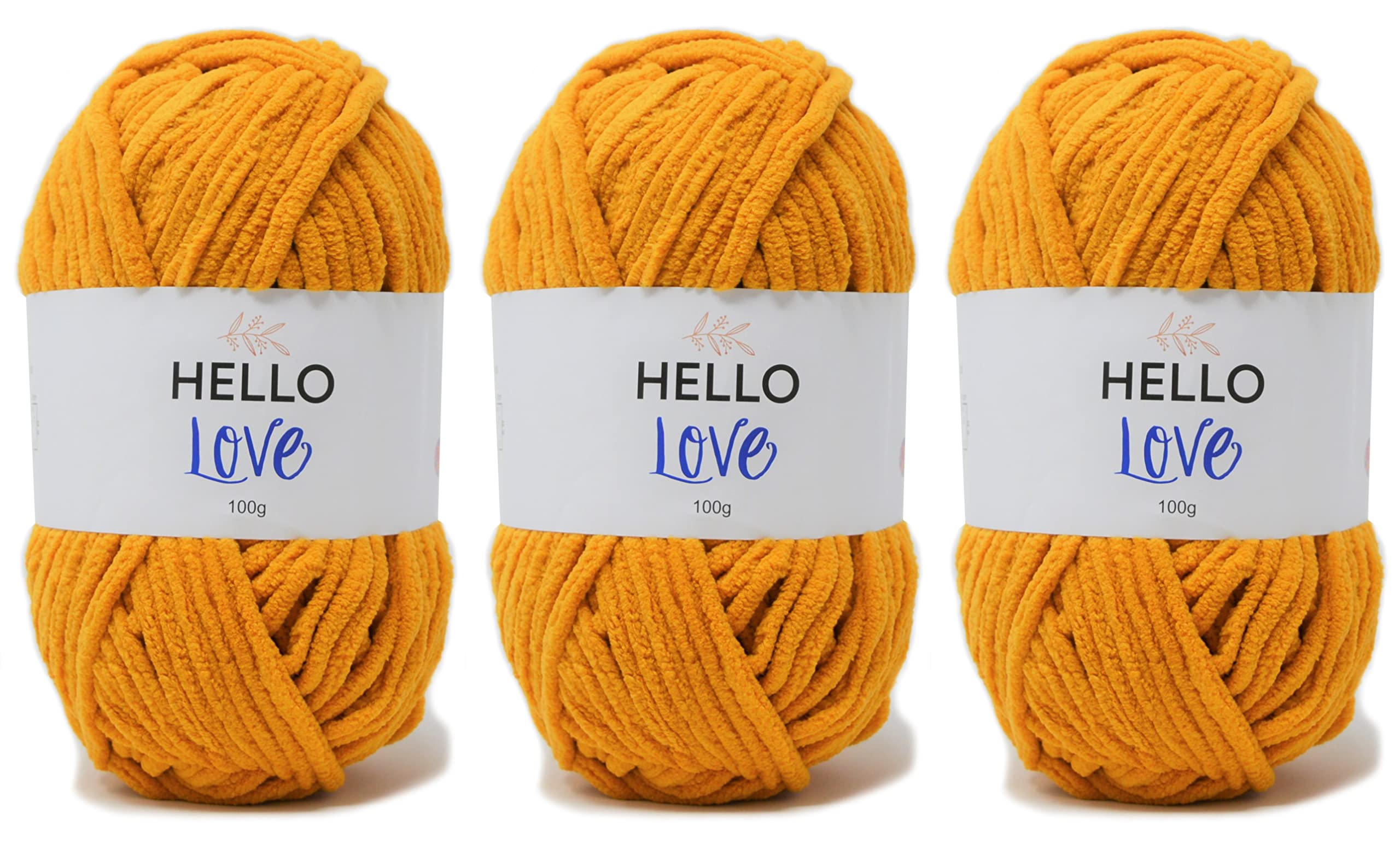 Hello Love - Baby Blanket Yarn 300g - Gold
