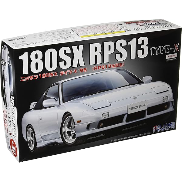 1/24 フジミ 180sx 完成品 Amazon.com: 1/24 Inch Up Series No. 167 Nissan 180SX Type X (Late