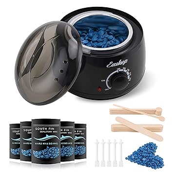 Amazon Com Wax Warmer Easkep Hair Removal Waxing Kit 6