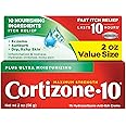 Cortizone-10 Plus Maximum Strength Hydrocortisone Anti-Itch Creme Plus Moisturizers, 2-Ounce Tubes (Pack of 3)