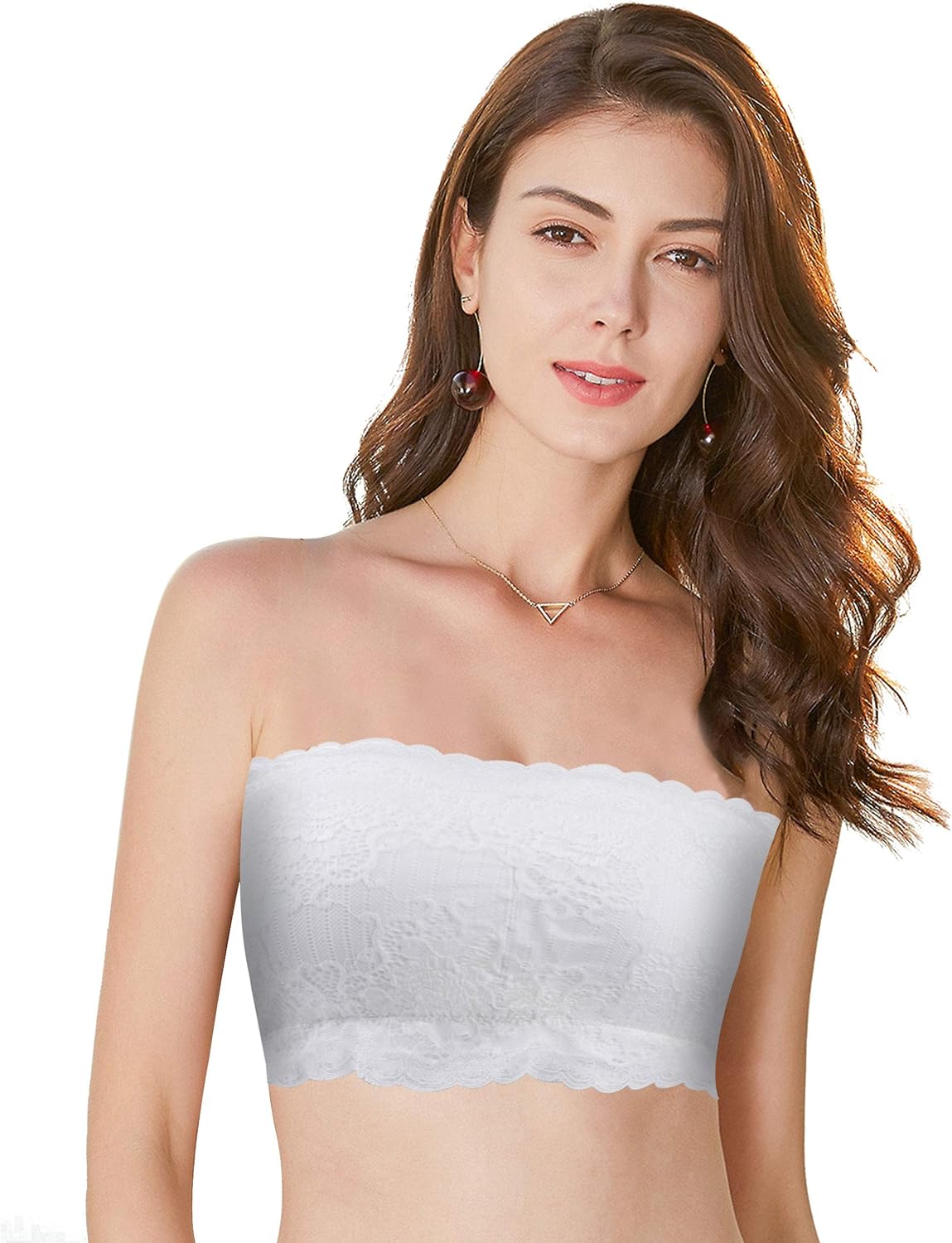 padded strapless bralette