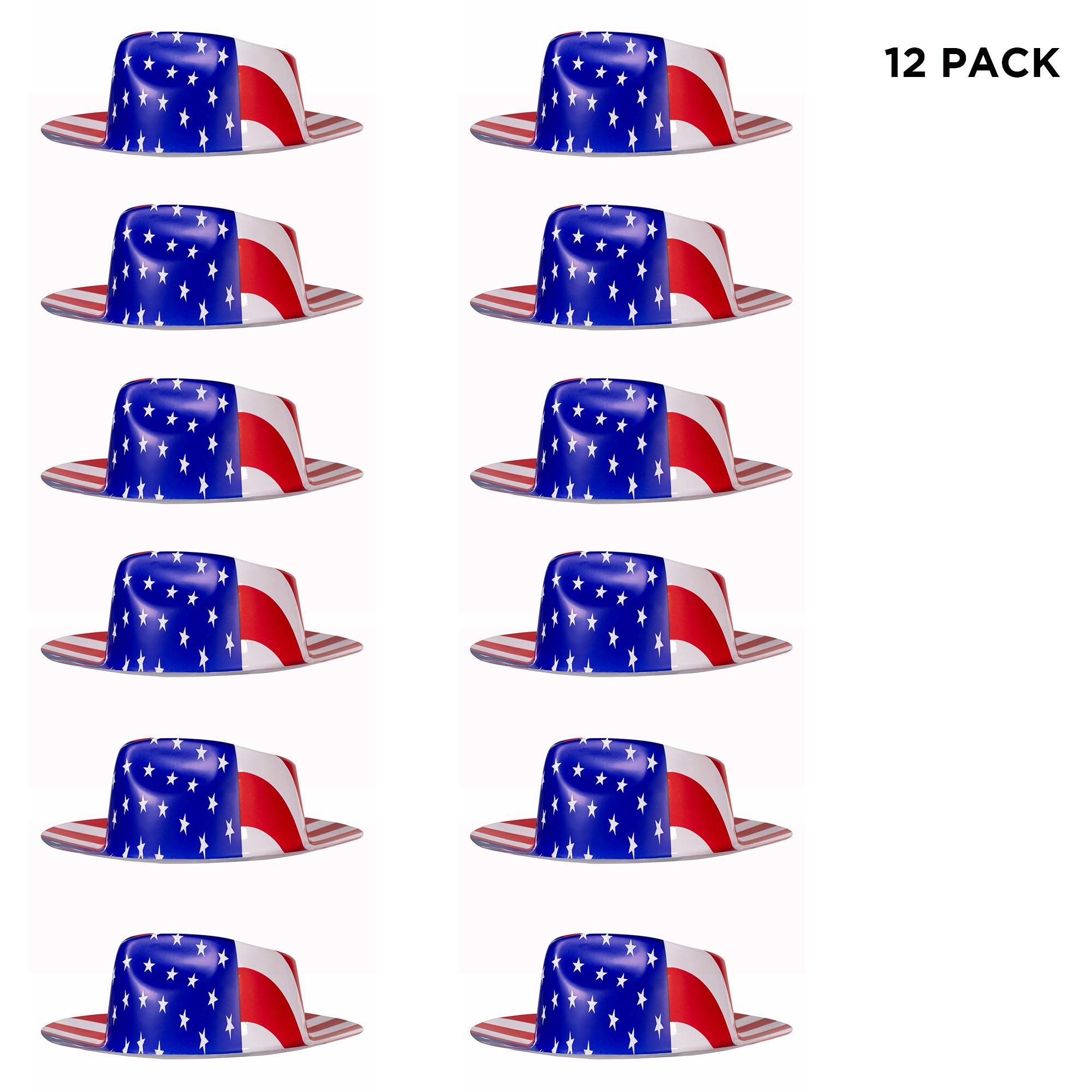 plastic fedora hats in bulk