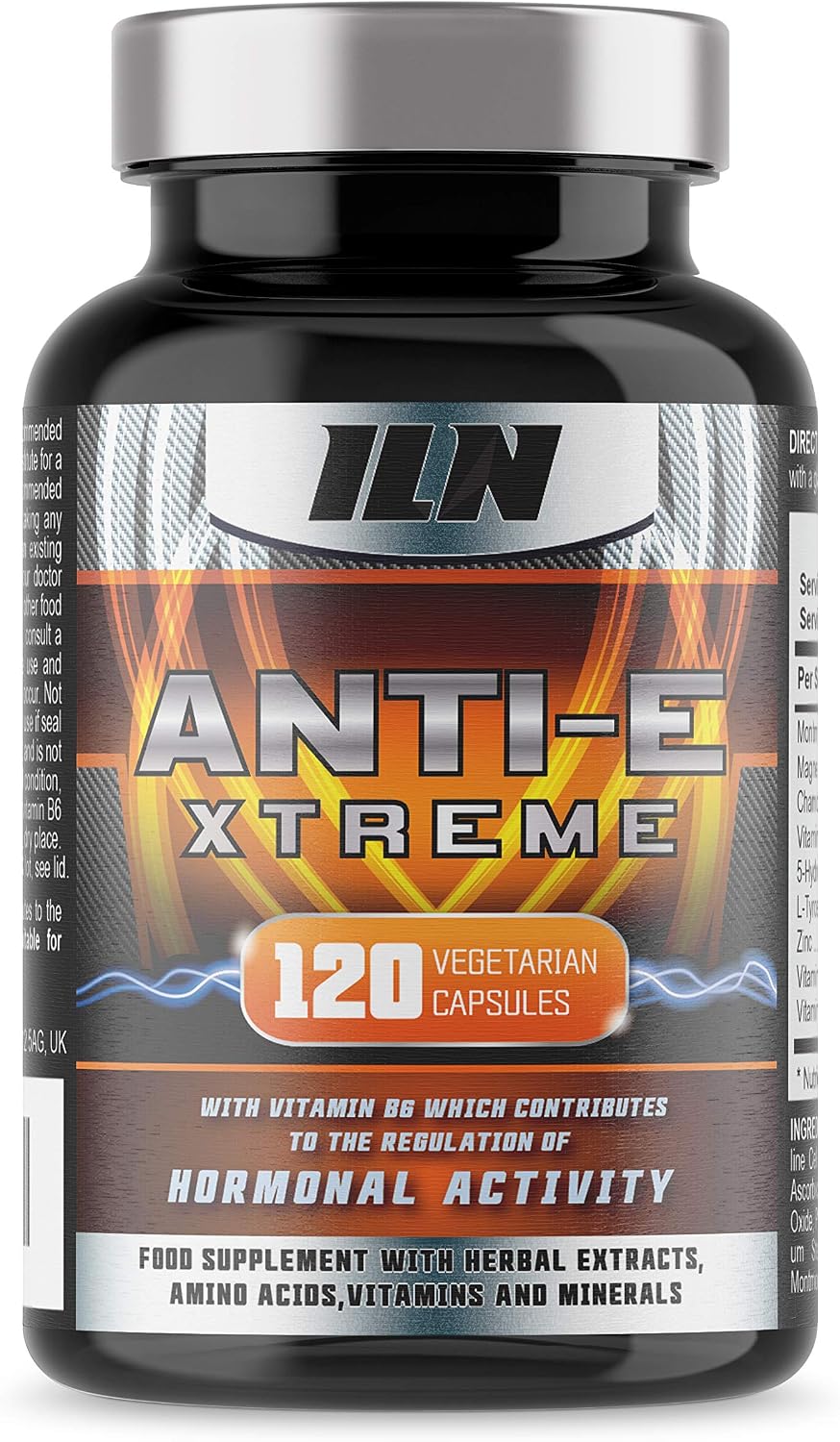 Anti-E Complex for Men, Hormonal & Estrogen Regulation Complex, 1 Month Course, Natural Blocker with D Aspartic Acid