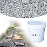 Sand &amp; Resin Gravel Kit, Pressure Washer Safe, No Weeds, 3 Gallon (Grey) | Resin Gravel Kit, Permeable High Strength, Suitable for Driveways,Safe High Pressure Cleaning, Garden Paths, Swimming Pool
