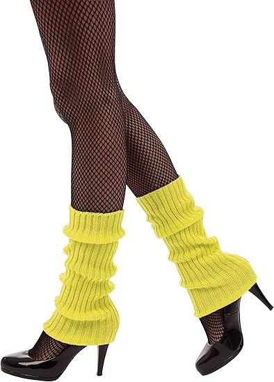 Bristol Novelty Ba3315 Jambière Femme Jaune Fluo
