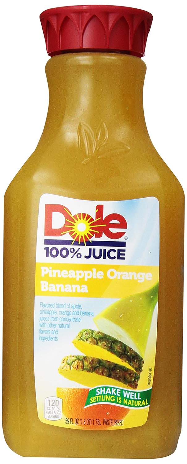 Dole Pineapple Orange Banana Juice Nutrition Facts Besto Blog