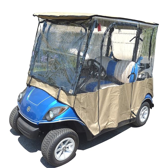 Golf cart Driving Enclosure for Yamaha Drive 2 seater All Weather