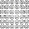 JINHEZO Plastic LED Lights Wedding Waterproof Sub LED Lights Battery 36 Pack White