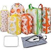 8 Pcs Compression Packing Cubes Travel for Suitcases, Waterproof Luggage Organizer Washable Storage Bags Set for Backpack Travel- Packaging Cubes for Carry-Ons and Storage
