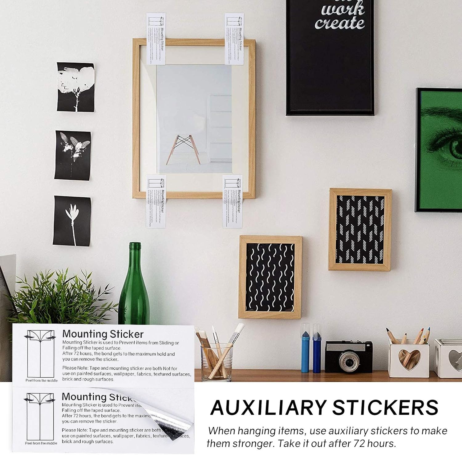 Double Sided Tape, 164FT Length, 0.39 Inch Width Thin Waterproof Mounting Tape, Easy Peel Off Two Sided Tape Foam Tape for Led Strip Lights, Car, Home, Office Decor, Made of 3M Tape: Arts, Crafts & Sewing