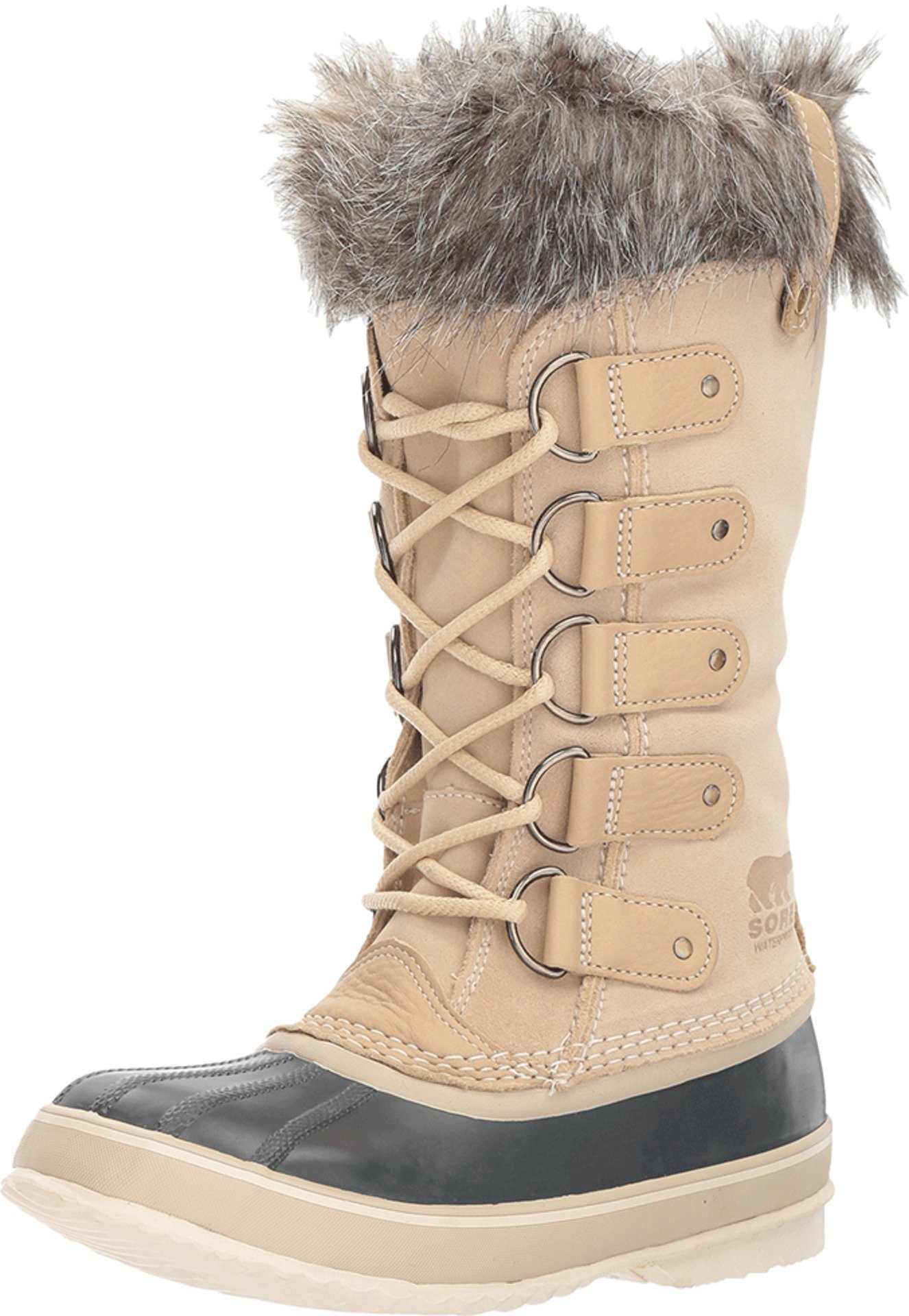 white sorel boots