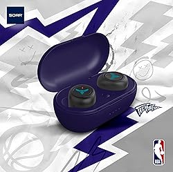 SOAR True Wireless Earbuds V.2,Charlotte Hornets