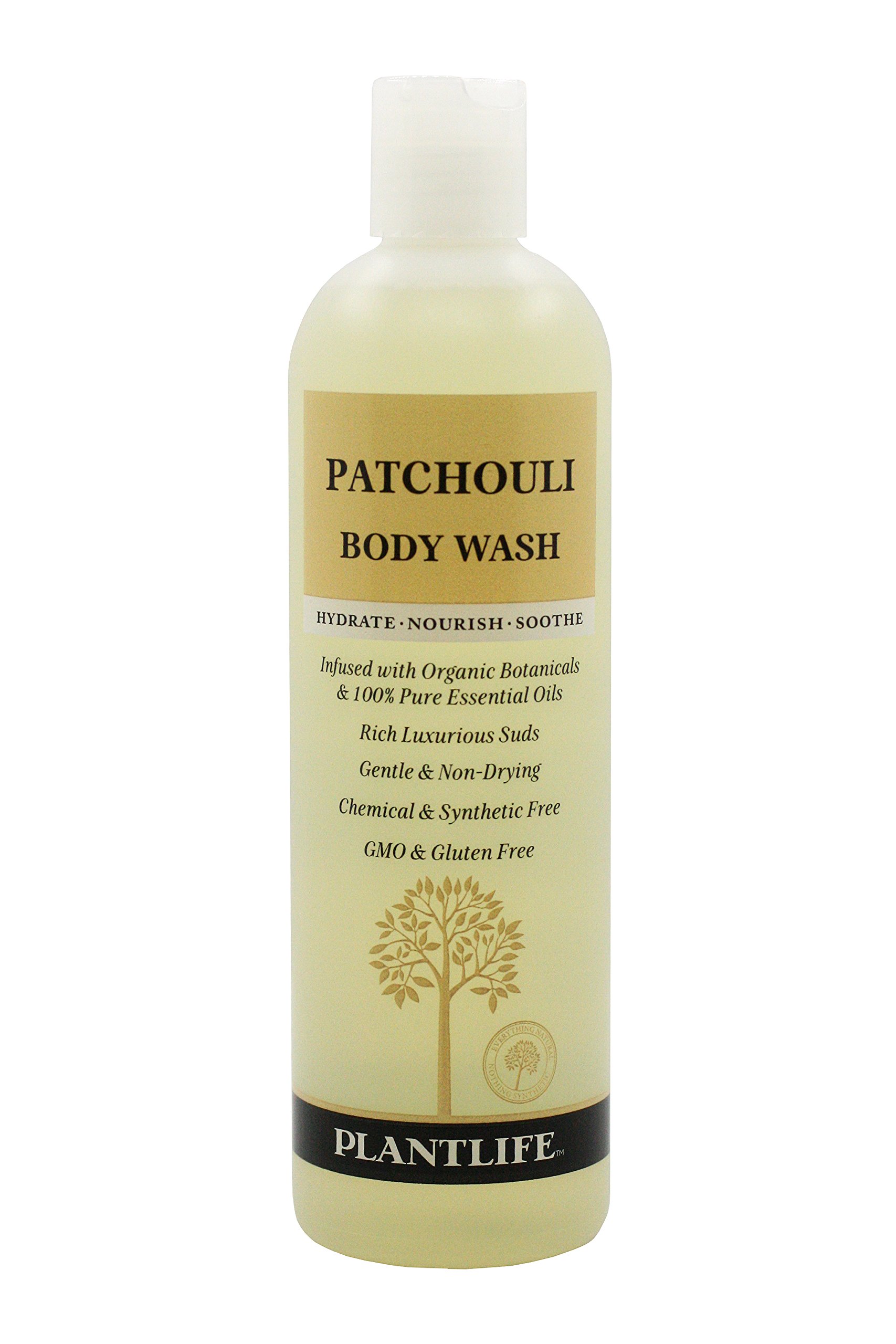 Patchouli Body & Bath Oil with Vitamin E, Apricot & Jojoba