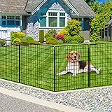 10 Panels Dog Fence Outdoor for Yard, 36 in(H) X 25