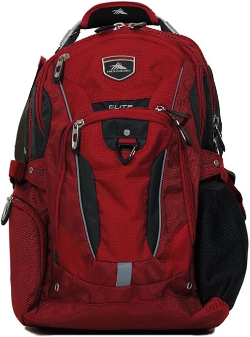 High sierra elite backpack red Clearance