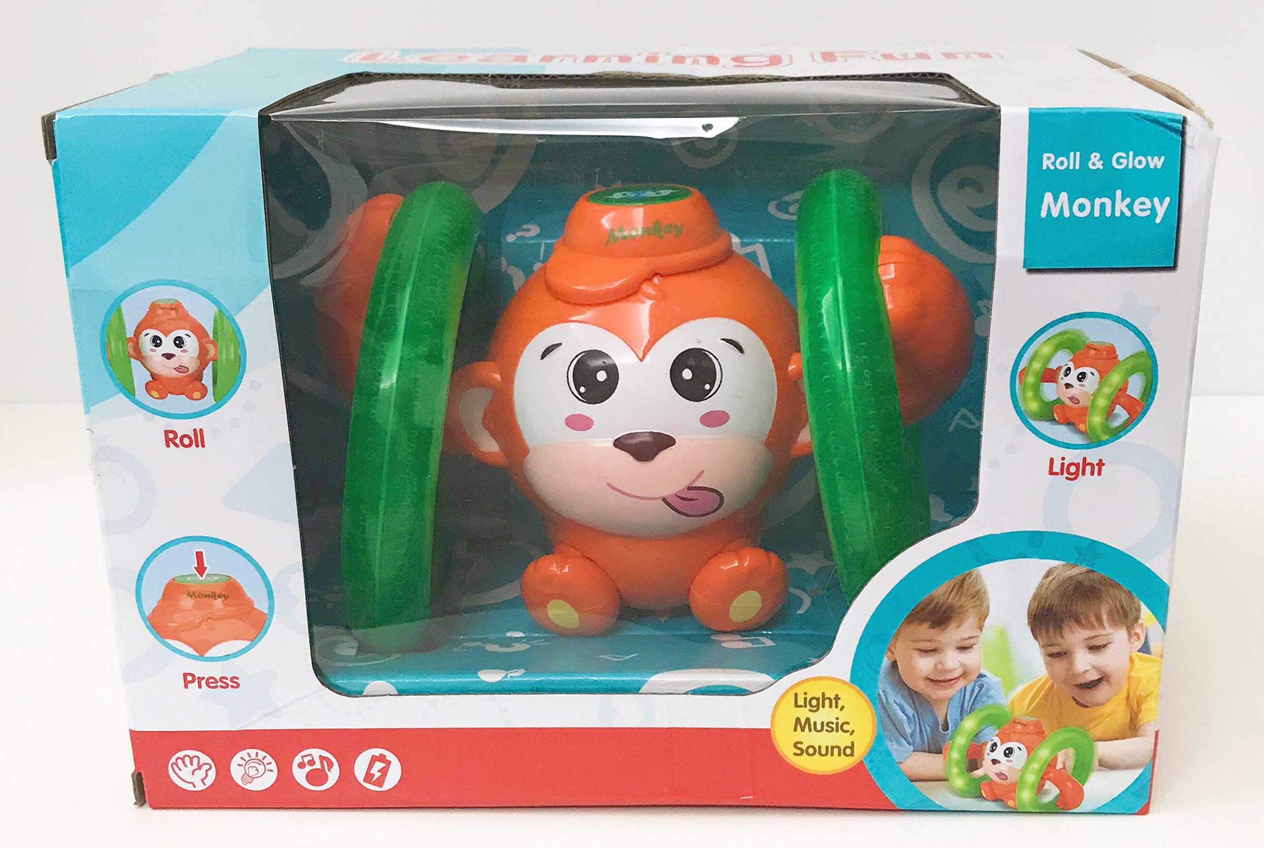 roll and glow monkey