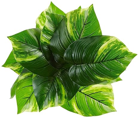 Fourwalls Beautiful Artificial Miniature Pvc Silk Floor Plant With