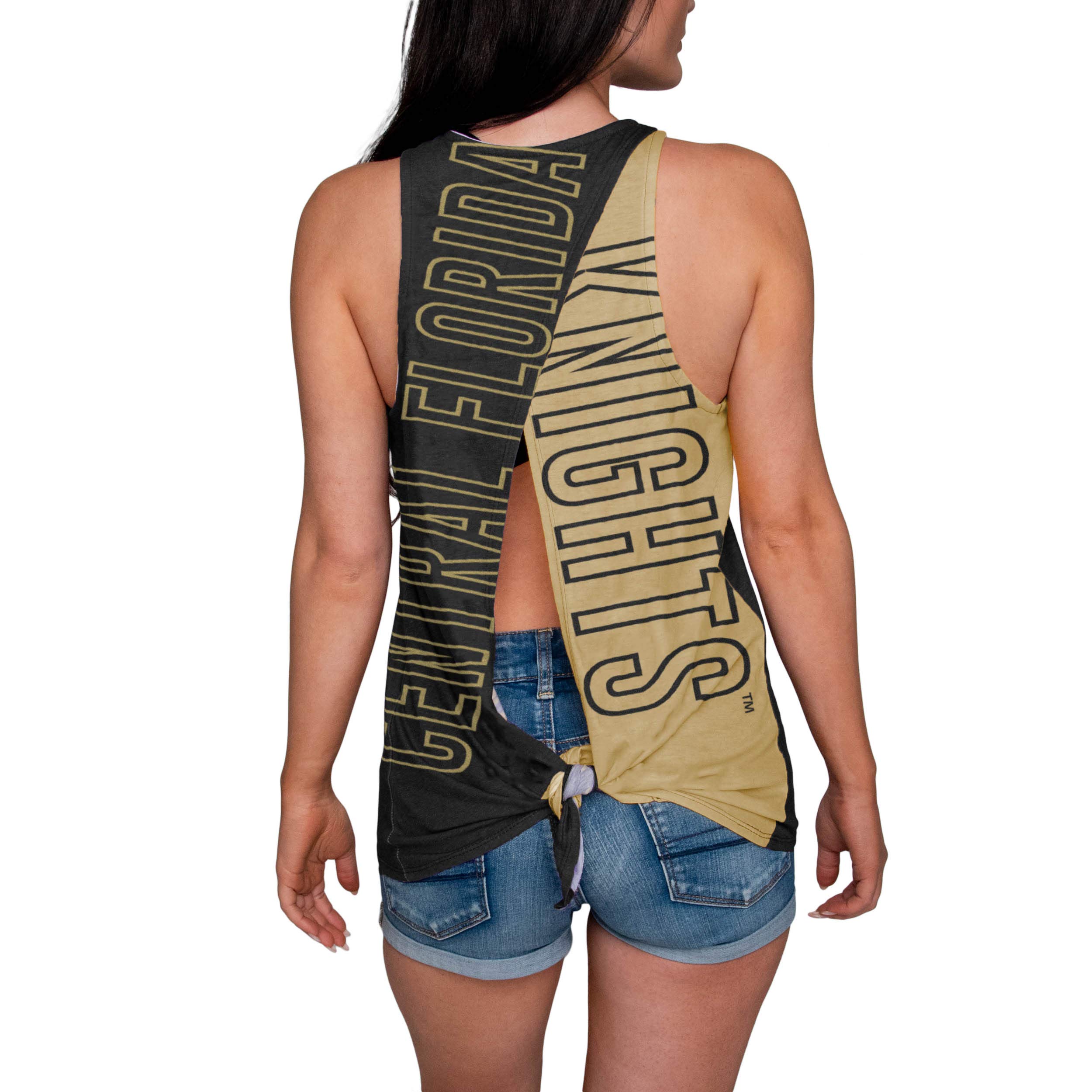 FOCO NCAA Central Florida Knights Womens Tie Breaker Tank Top Shirt, Team Color, Small Image