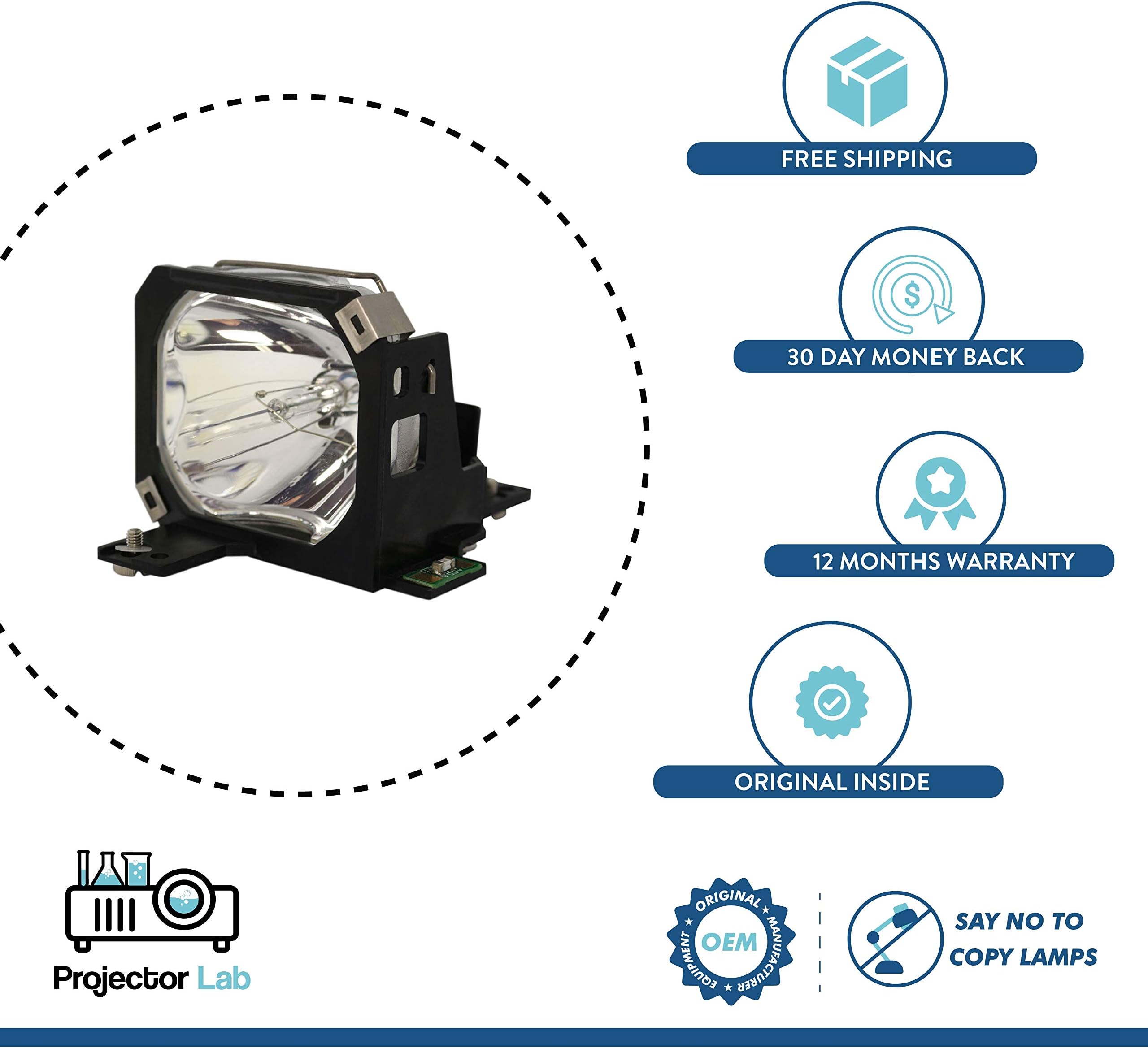 Original Lamp inside Replacement Bulb for JVC HD-Z70RX5 TS-CL110UAA with 12 months warranty