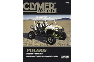 Clymer 27-M292 Repair Manual Polaris Rzr800