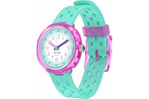 Flik Flak Girl Kids Watch Biosourced Quartz Waterproof Fizz in Mint