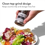 OXO Good Grips Contoured Mess-Free Pepper Grinder Ceramic Gray view 2
