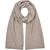 KVSS 100% Pure Cashmere Scarf for Women Lightweight Fine Knit Scarves Ultra Soft | Luxury from inner Mongolia