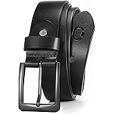 CHAOREN 1.5" Mens Belts Leather - Italian Full Grain Leather Belts - Ideal for Casul Jeans & Work Wear