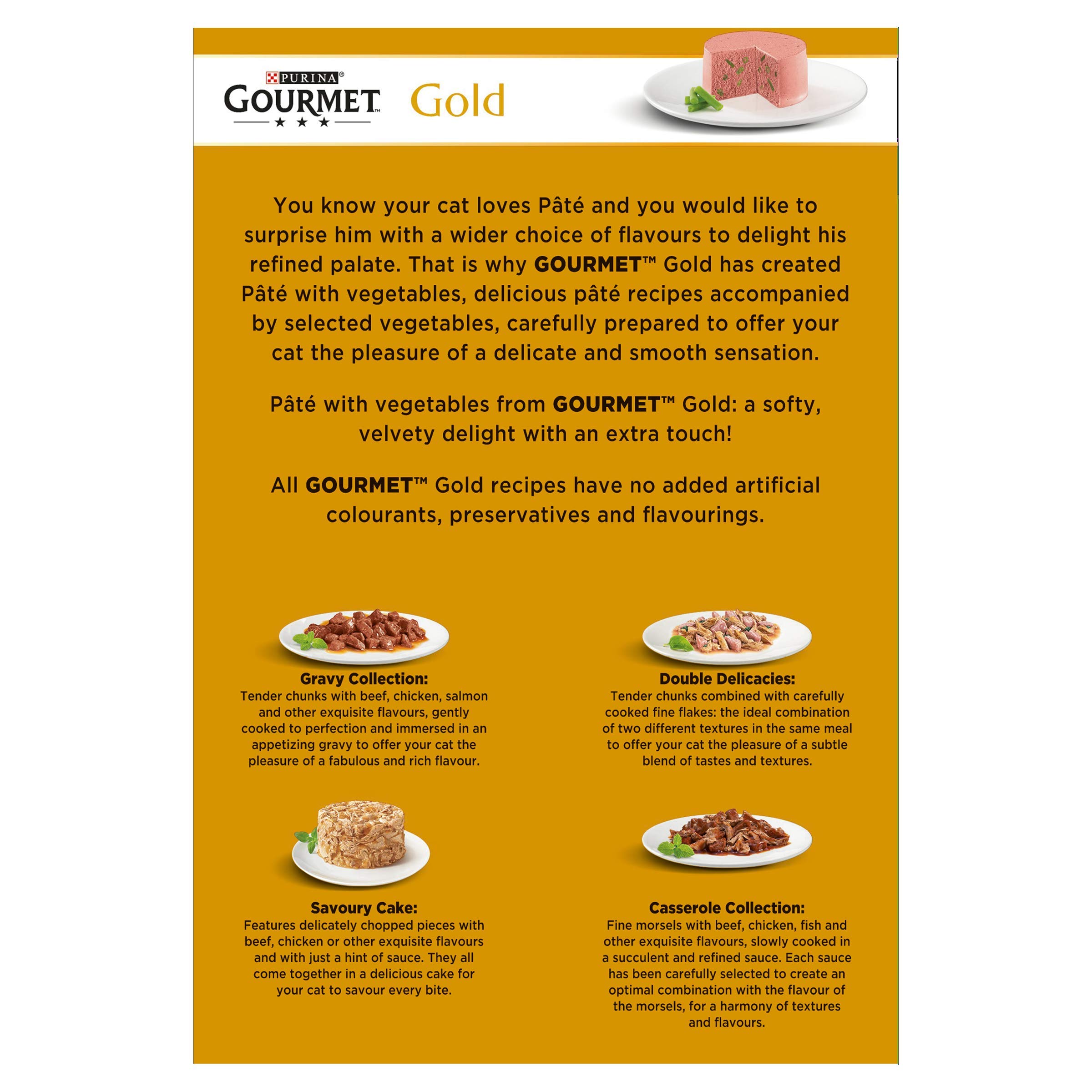 gourmet savory cake cat food