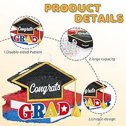 WERNNSAI Graduation Piñata - Graduation Party Game