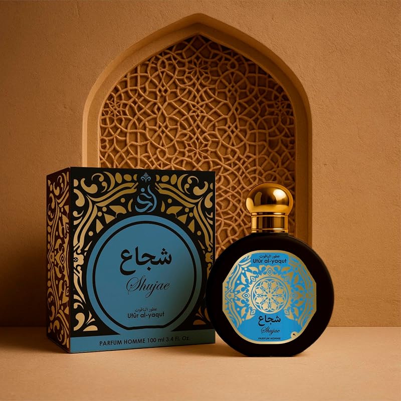 Utur Al-Yaqut SHUJAE Pack de 2 Perfumes de hombre EDP de 100ml
