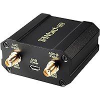 Nooelec SAWbird+ ADS-B: Premium, Dual-Channel, Cascaded Ultra-Low Noise Amplifier (LNA) & Filter Module for Airplane Tracking