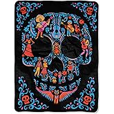 Supportiback Disney Pixar Coco Family Tree Fleece Super Plush Throw Blanket 46