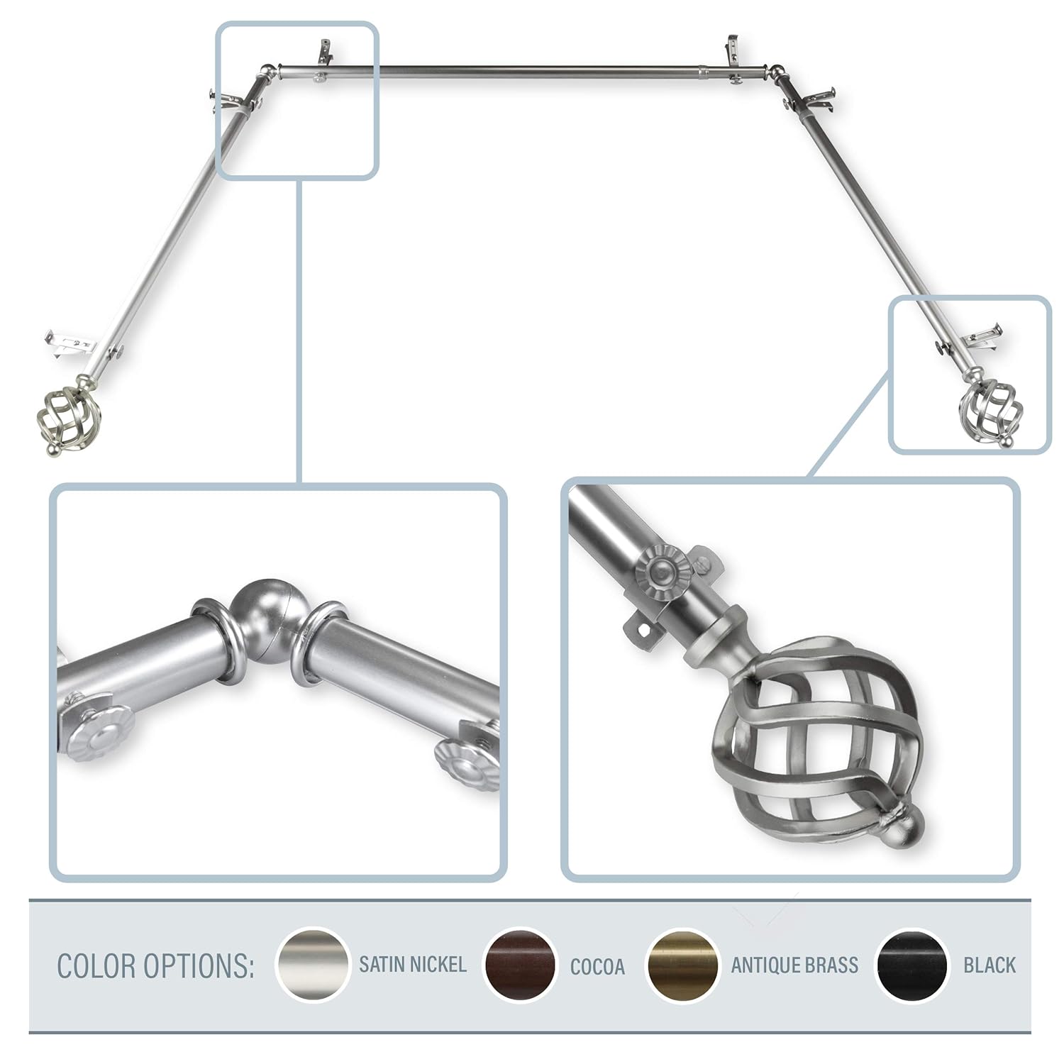 Best Bay Window Kitchen Curtains