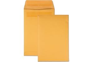Quality Park Redi-Seal 6 X 9 Inch Kraft Catalog Envelopes 100 Count (43167)