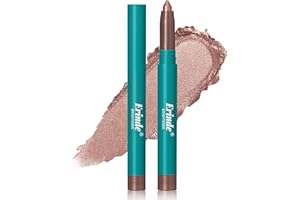 Erinde Eyeshadow Stick, Eye Brightener Stick, Shimmer Creamy Eye Shadow Makeup, Waterproof Long Lasting Glitter Highlighter Eye Liner Pencil, Mauve Taupe