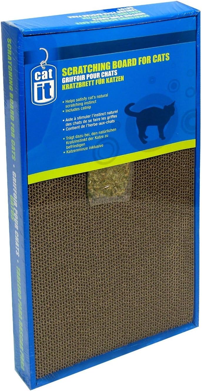 catit scratcher with catnip