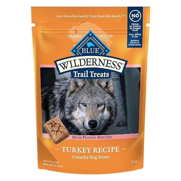 BLUE BUFFALO WILDERNESS TRAIL TREATS HIGH PROTEIN GRAIN...