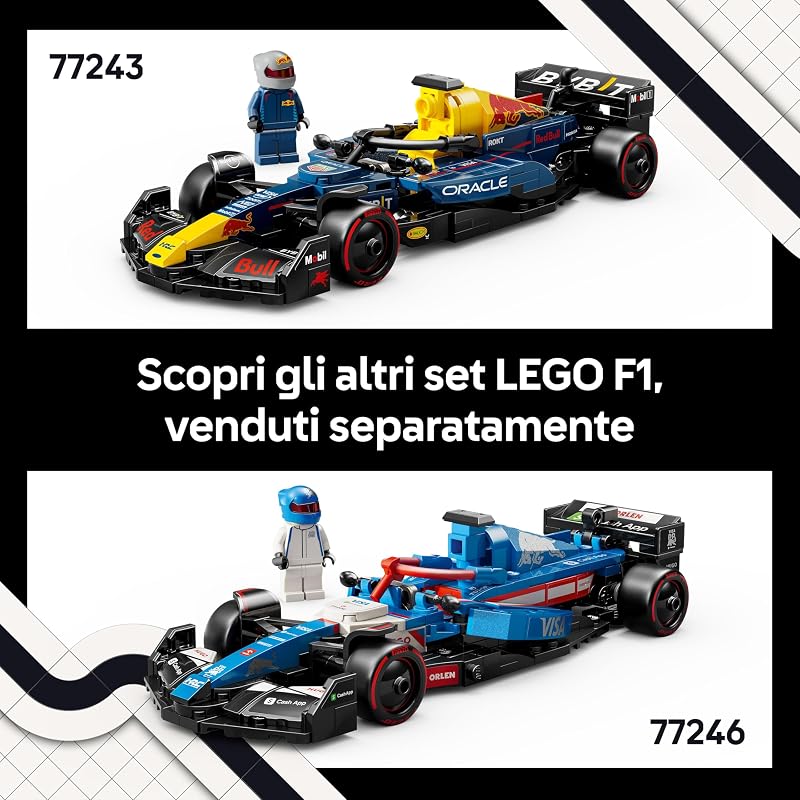 Speed Champions Auto da corsa F1 Visa Cash App RB VCARB 01-77246