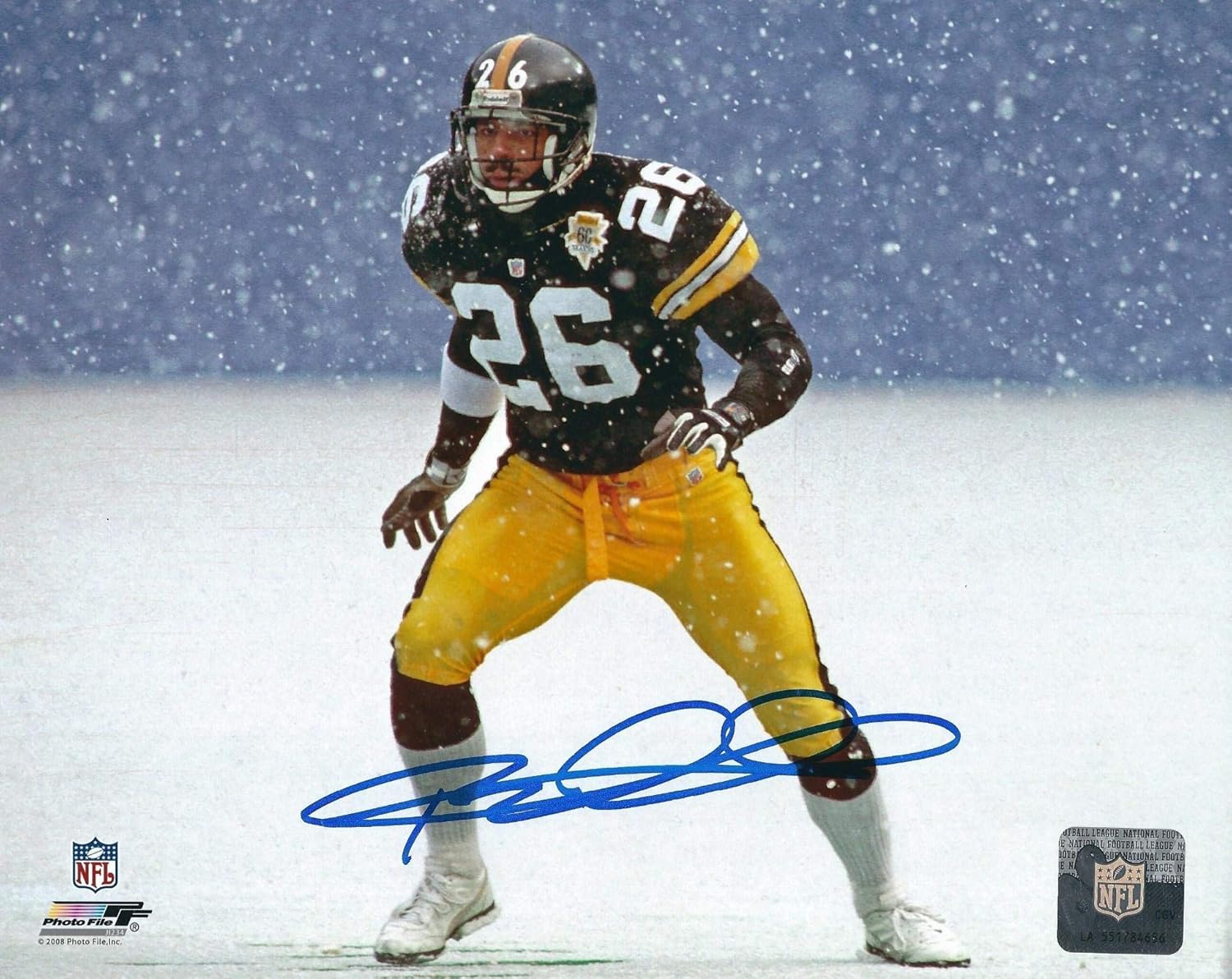 Signed Rod Woodson Photo - 8x10 phot - Autographed NFL Photos at Amazon's Sports Collectibles Store
