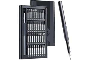 Gifts for Men, AXTH 37in1 Small Precision Screwdriver Set, Christmas Stocking Stuffers for Men Adults Him, Professional Magnetic Mini Repair Tool Kit for Computer, Watch, Laptop, Tiny Electronic