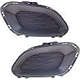 Garage-Pro Fog Light Cover Compatible with 2012-2015 Kia Rio Set of 2 Plastic Passenger and Driver Side