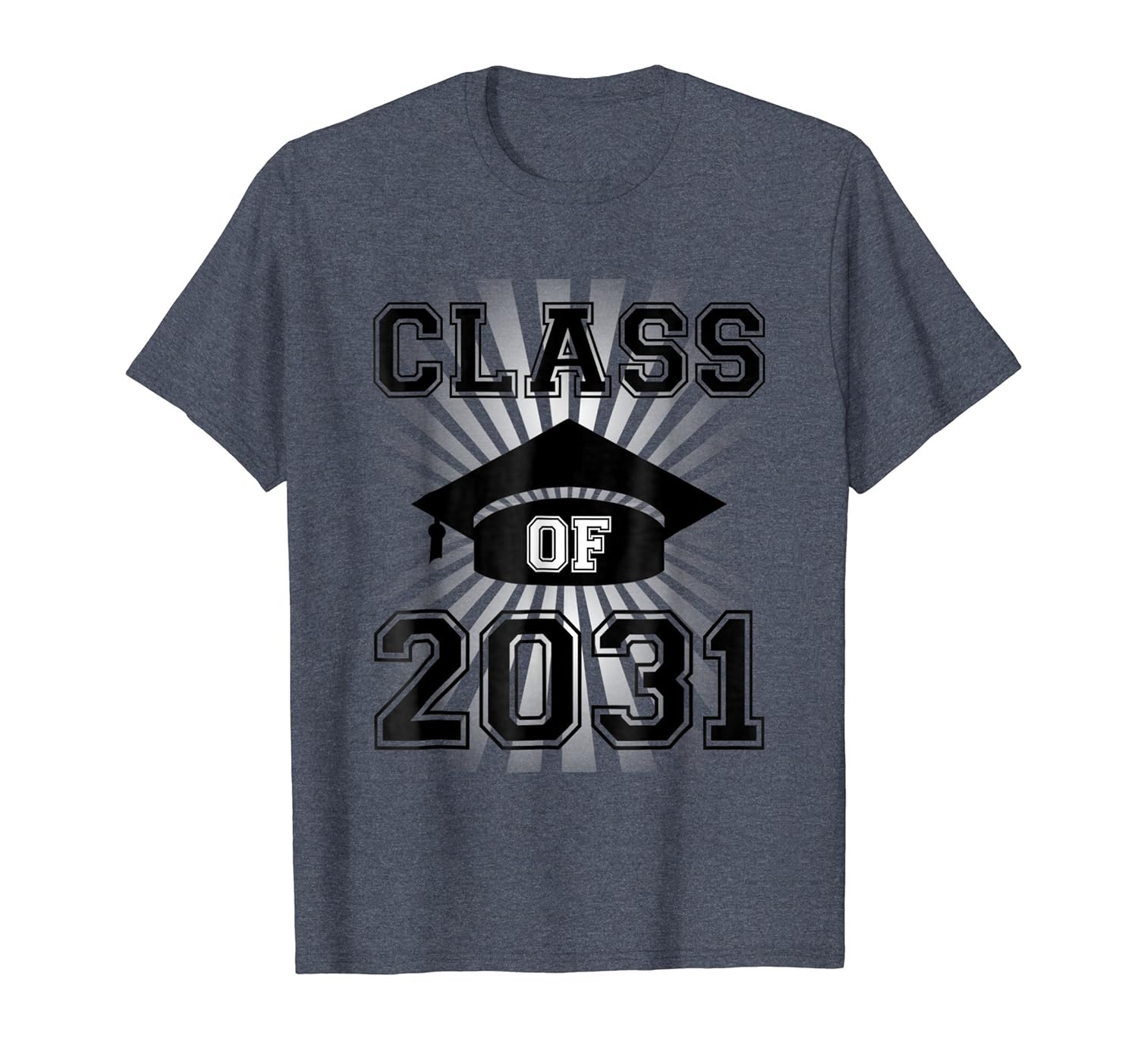 Class Of 2031 T-Shirt - Kindergarten Future Graduate Tee-ANZ