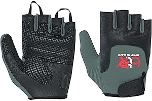 BTR BORN TO RACE Kids Wheelchair and Cycling Gloves – Fingerless Leather Palm Gloves for Boys and Girls – Durable Long Thumb Design for Mobility, Wheelchair, and Bike Riding