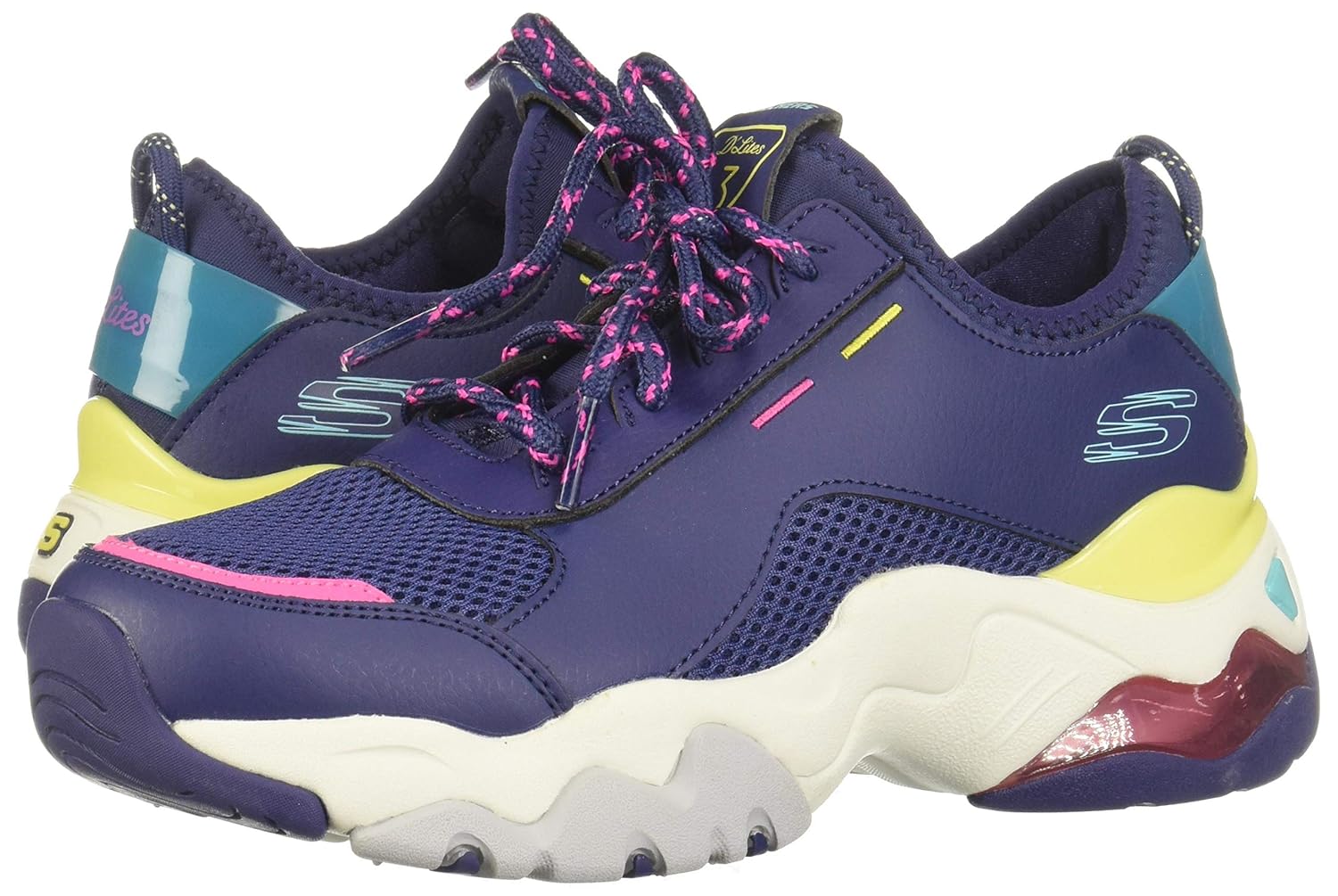 skechers d lites womens purple