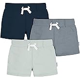 Gerber Baby-Boys Toddler 3-Pack Pull-on Knit Shorts