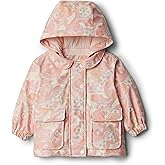 Amazon Essentials x Sofia Grainge Toddler and Baby Girls' Water-Repellent Rain Jacket