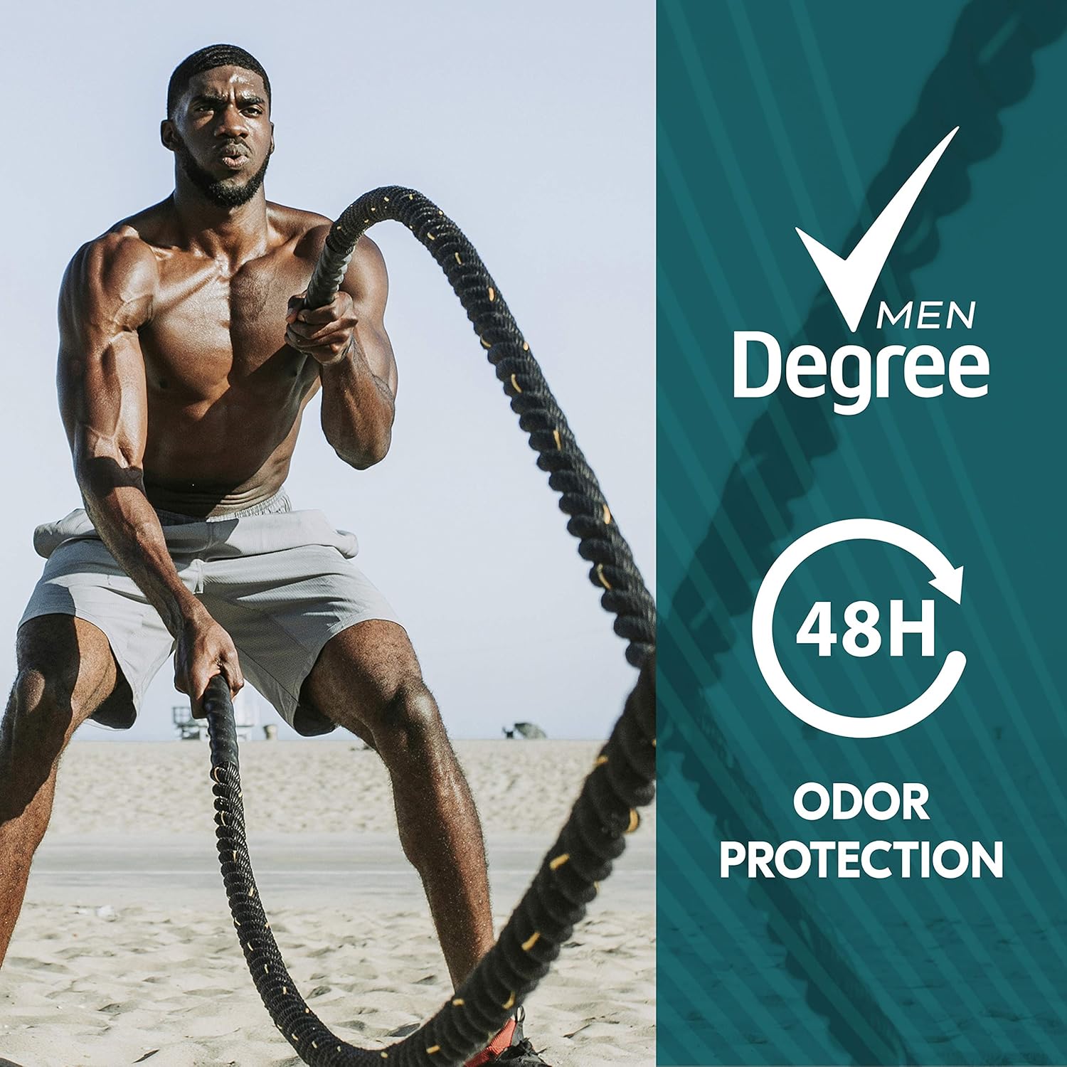 Degree Men Antiperspirant Deodorant Stick Cool Rush 48 Hour Protection 2.7 oz (pack of 6) : Beauty
