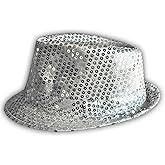 Western F.a.s.h.i.o.n Sequin Fedora Hat