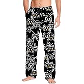 HGSCHYU Mens Pajama Pants Lightweight Soft Lounge Pant with Pockets Sleep Pj Pants for Men Home Casual Sleeping Wear, S-XXL